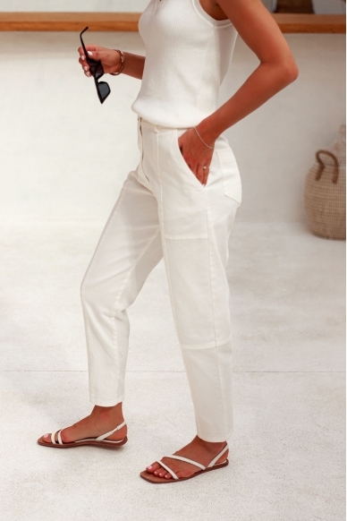 „Smart“ balti džinsai 16