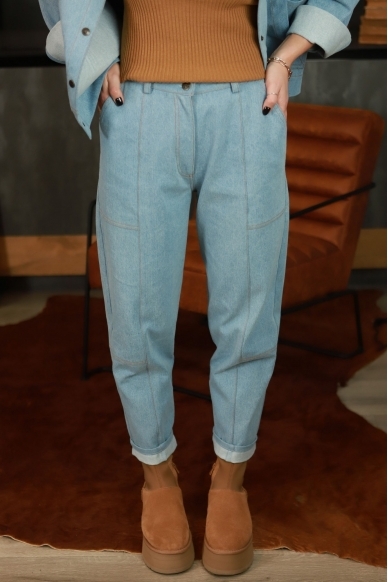 „Smart‘ai šviesiai melsvi džinsai 1