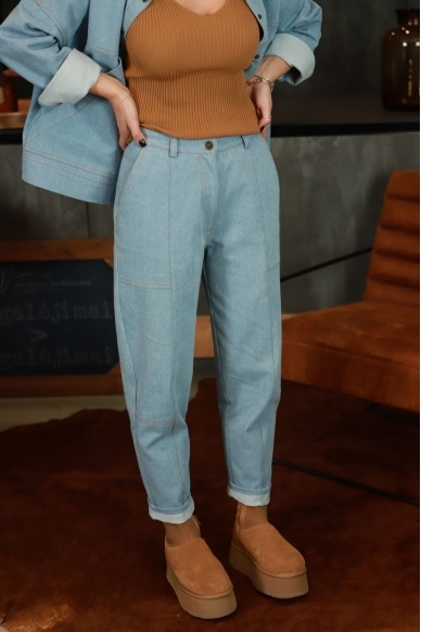 „Smart‘ai šviesiai melsvi džinsai 11