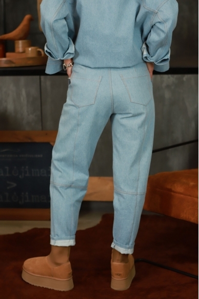 „Smart‘ai šviesiai melsvi džinsai 4