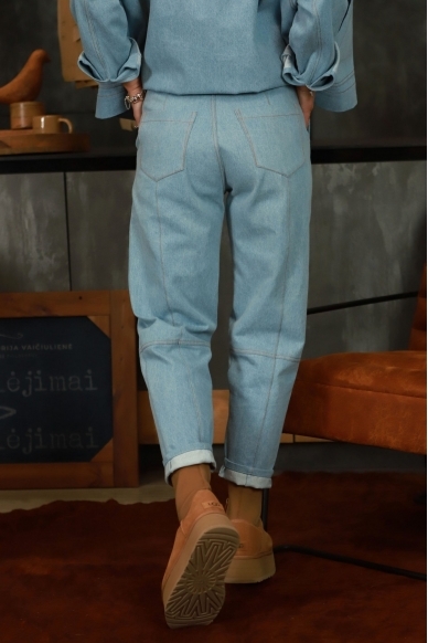 „Smart‘ai šviesiai melsvi džinsai 6