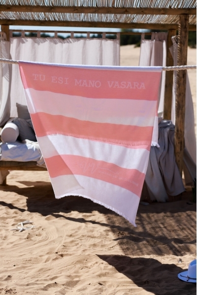 „Tu esi mano VASARA“ paplūdimio rankšluostis 4
