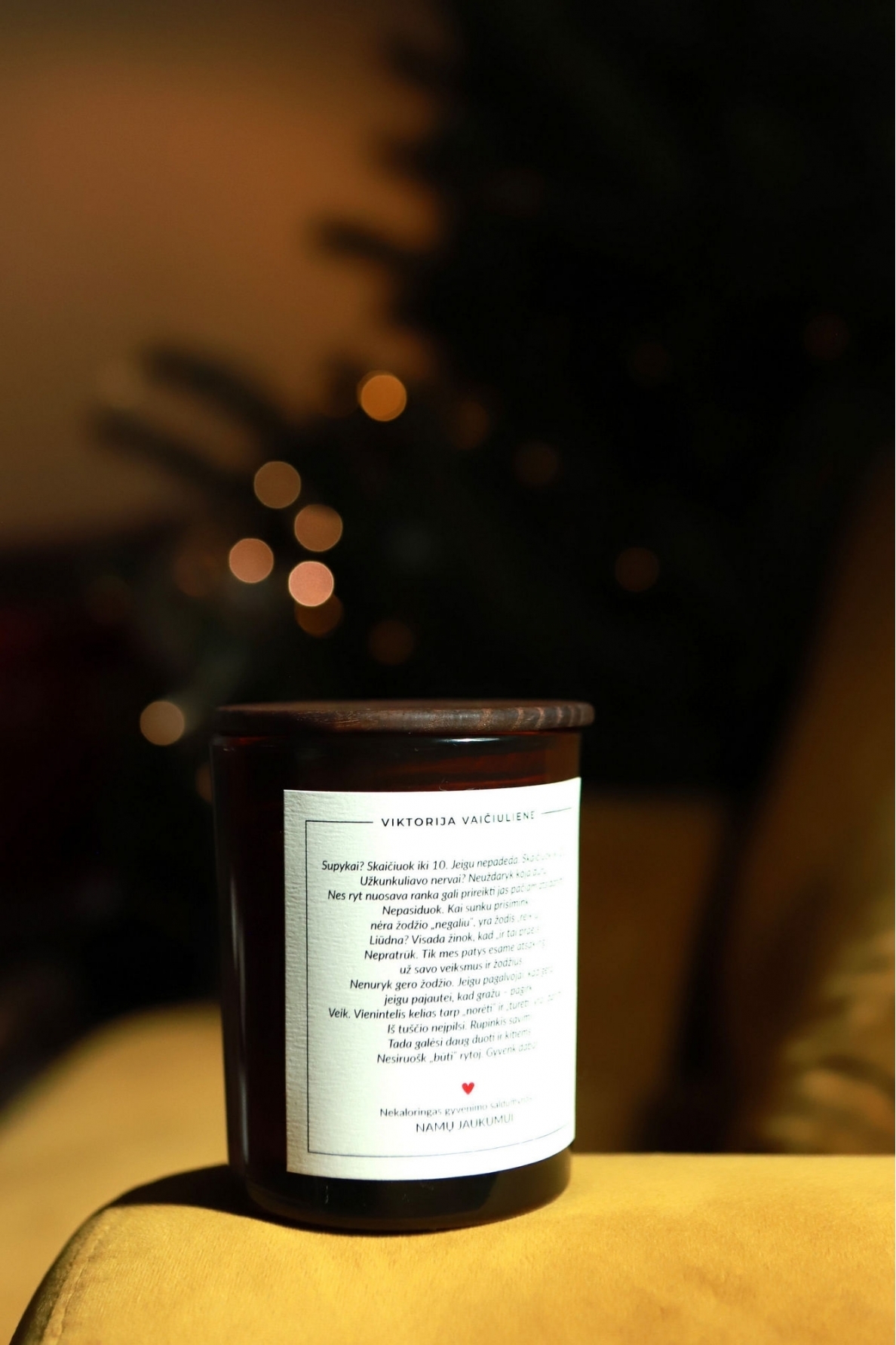 V&V NAMŲ KVAPO ŽVAKĖ „Kasdienybės taisyklės“ 4