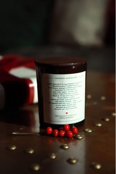 V&V NAMŲ KVAPO ŽVAKĖ „Kasdienybės taisyklės“