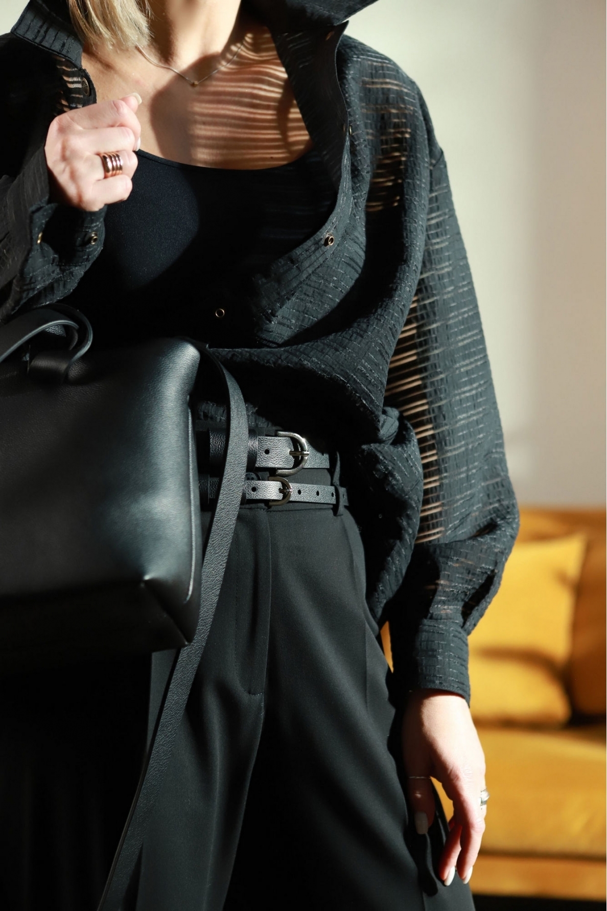 „Windcatcher“ juodas švarkelis 16