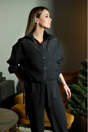 „Windcatcher“ juodas švarkelis