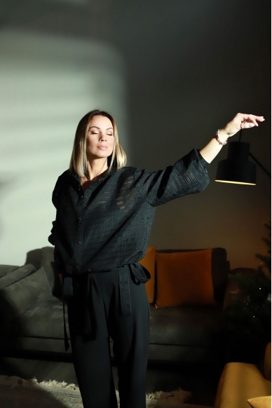 „Windcatcher“ juodas švarkelis 12