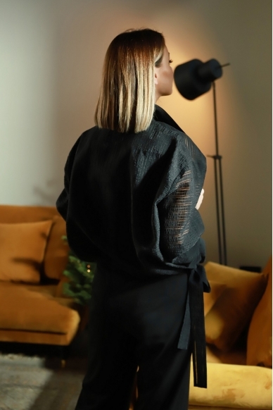 „Windcatcher“ juodas švarkelis 5