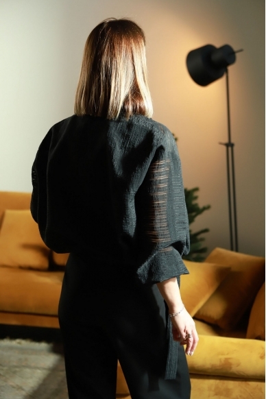 „Windcatcher“ juodas švarkelis 6